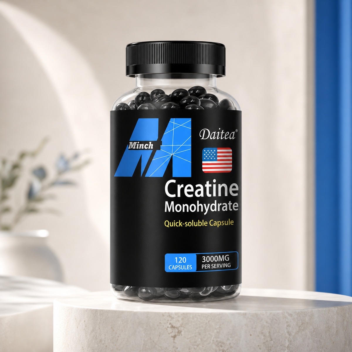 Creatine Monohydrate Capsules — Supplements at Gym Wise Shop