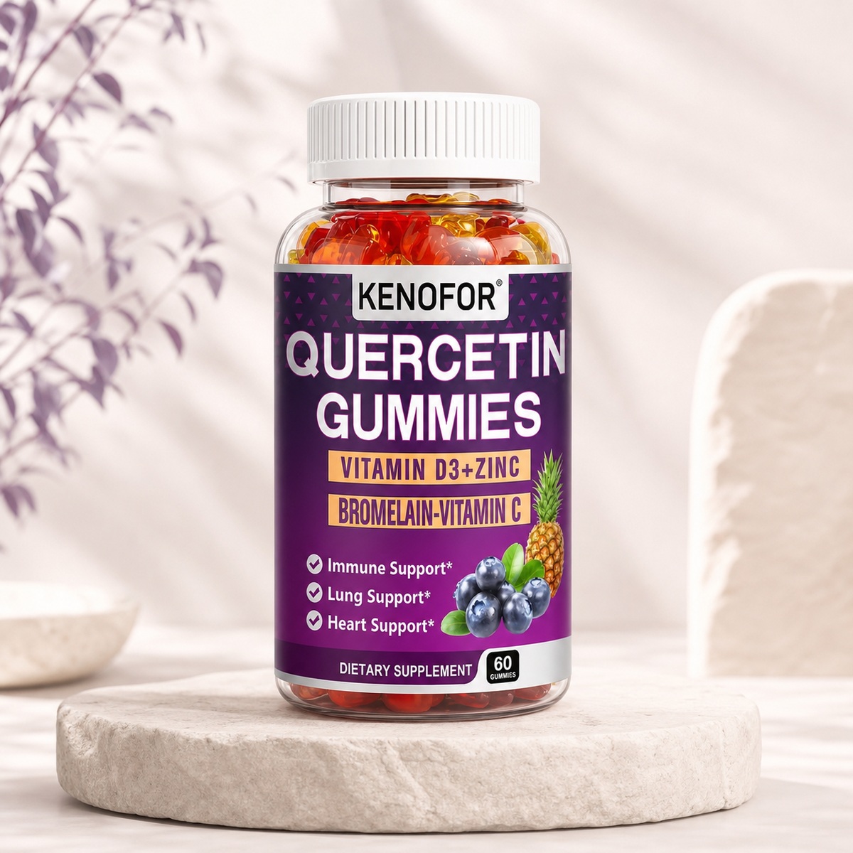 Quercetin + Zinc Gummies — Supplements at Gym Wise Shop