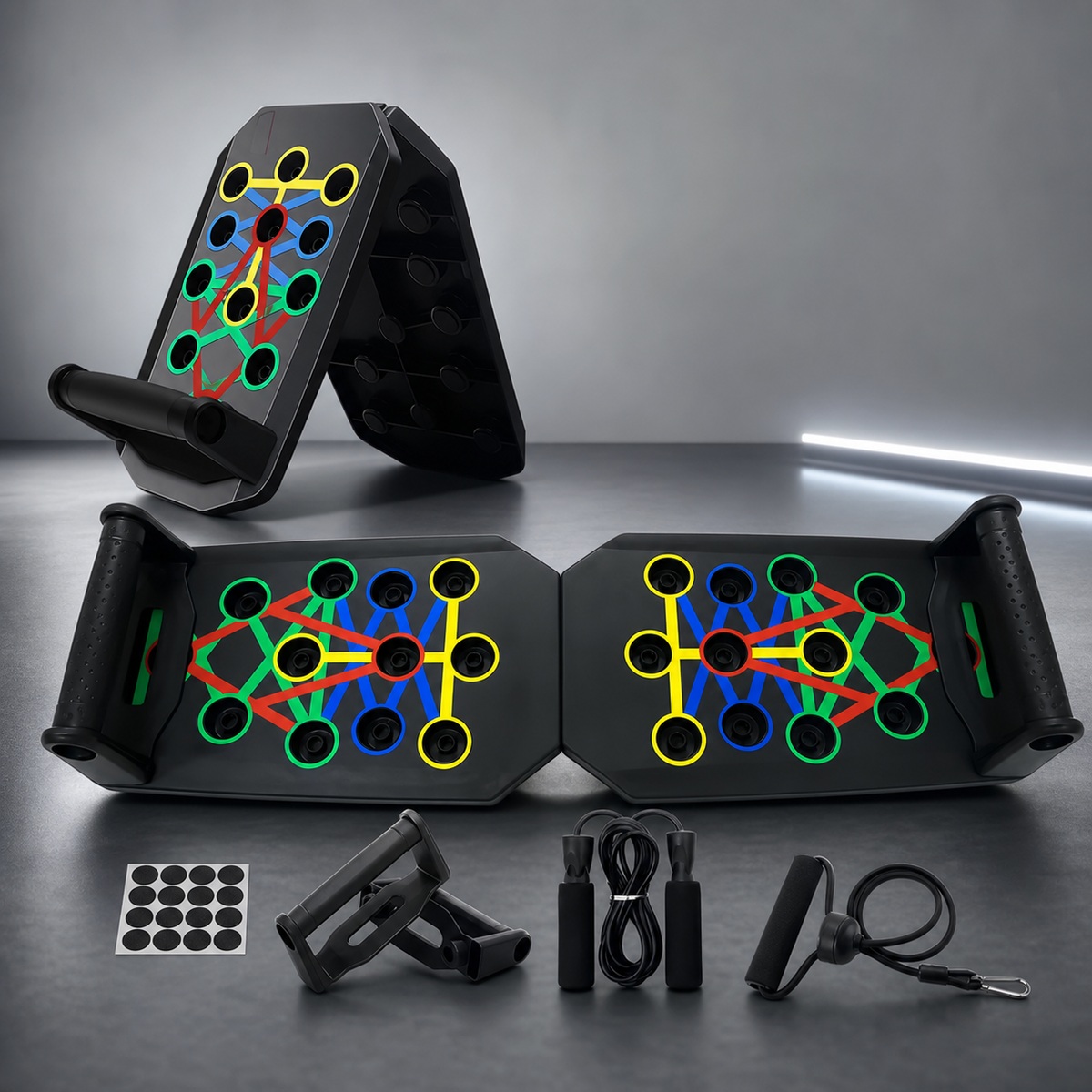Foldable Push-Up Board Set — Fitness at Gym Wise Shop